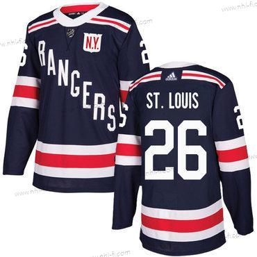 Adidas New York Rangers #26 Martin St.Louis Laivastonsininen Sininen Aito 2018 Talvi Klassinen Ommeltu NHL Paita – Miesten