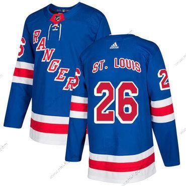 Adidas New York Rangers #26 Martin St.Louis Royal Sininen Kotiottelu Aito Ommeltu NHL Paita – Miesten