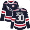 Adidas New York Rangers #30 Henrik Lundqvist Laivastonsininen Sininen Aito 2018 Talvi Klassinen Ommeltu NHL Paita – Naisten