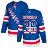 Adidas New York Rangers #36 Mats Zuccarello Royal Sininen Kotiottelu Aito USA Flag Ommeltu NHL Paita – Miesten