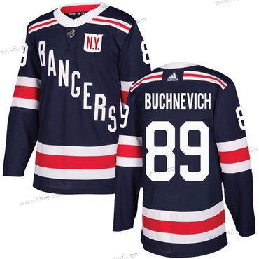 Adidas New York Rangers #89 Pavel Buchnevich Laivastonsininen Sininen Aito 2018 Talvi Klassinen Ommeltu NHL Paita – Miesten