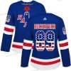 Adidas New York Rangers #89 Pavel Buchnevich Royal Sininen Kotiottelu Aito USA Flag Ommeltu NHL Paita – Naisten