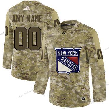 Adidas New York Rangers Räätälöidyt Maastokuvio Paita – Miesten