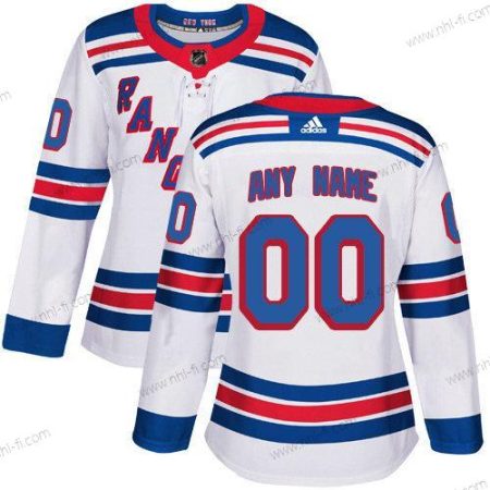 Adidas New York Rangers Räätälöidyt NHL Aito Valkoinen Paita – Naisten