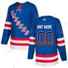 Adidas New York Rangers Räätälöidyt Sininen Paita – Miesten