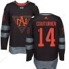 Adidas North Amerikka Jääkiekko #14 Sean Couturier Musta 2016 World Cup Of Jääkiekko Ommeltu WCH Game Paita – Miesten