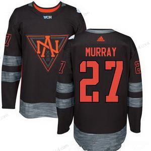 Adidas North Amerikka Jääkiekko #27 Ryan Murray Musta 2016 World Cup Of Jääkiekko Ommeltu WCH Game Paita – Miesten