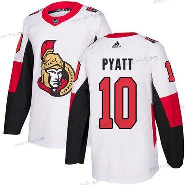 Adidas Ottawa Senators #10 Tom Pyatt Aito Valkoinen Kolmas NHL Paita – Miesten