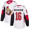 Adidas Ottawa Senators #16 Clarke Macarthur Aito Valkoinen Kolmas NHL Paita – Miesten