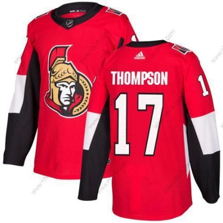 Adidas Ottawa Senators #17 Nate Thompson Punainen Kotiottelu Aito Ommeltu NHL Paita – Miesten