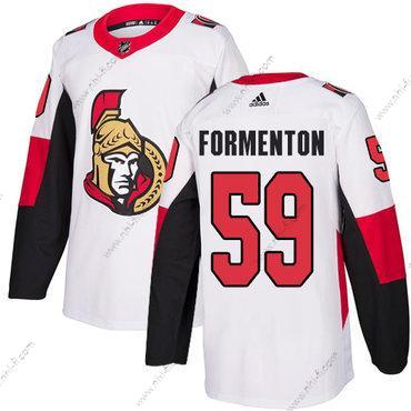 Adidas Ottawa Senators #59 Alex Formenton Valkoinen Kolmas Aito Ommeltu NHL Paita – Miesten