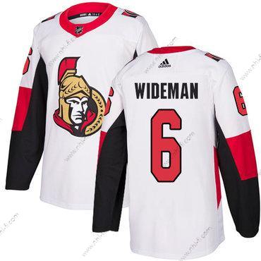 Adidas Ottawa Senators #6 Chris Wideman Aito Valkoinen Kolmas NHL Paita – Miesten