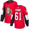 Adidas Ottawa Senators #61 Mark Stone Punainen Kotiottelu Aito Ommeltu NHL Paita – Miesten