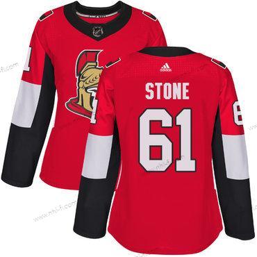 Adidas Ottawa Senators #61 Mark Stone Punainen Kotiottelu Aito Ommeltu NHL Paita – Naisten