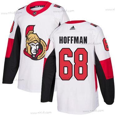 Adidas Ottawa Senators #68 Mike Hoffman Aito Valkoinen Kolmas NHL Paita – Miesten