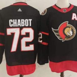 Adidas Ottawa Senators #72 Thomas Chabot Musta 2020-21 Ommeltu NHL Paita – Miesten