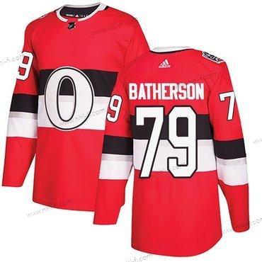 Adidas Ottawa Senators #79 Drake Batherson 100 Klassinen Aito Punainen Paita – Miesten