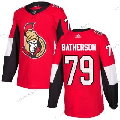 Adidas Ottawa Senators #79 Drake Batherson Kotiottelu Aito Punainen Paita – Miesten