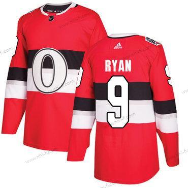 Adidas Ottawa Senators #9 Bobby Ryan Punainen Aito 1917-2017 100th Klassinen Ommeltu NHL Paita – Miesten