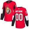 Adidas Ottawa Senators Räätälöidyt Punainen Ommeltu 2017-2018 NHL Paita – Miesten