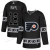 Adidas Philadelphia Flyers #12 Michael Raffl Musta Maajoukkue Logos Paita – Miesten