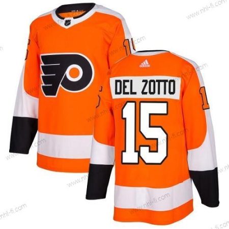 Adidas Philadelphia Flyers #15 Michael Del Zotto Oranssi Kotiottelu Aito Ommeltu NHL Paita – Miesten