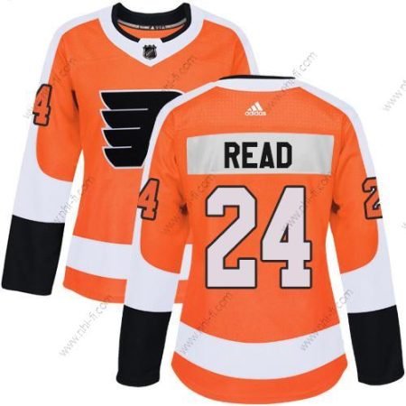 Adidas Philadelphia Flyers #24 Matt Read Oranssi Kotiottelu Aito Ommeltu NHL Paita – Naisten