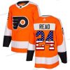 Adidas Philadelphia Flyers #24 Matt Read Oranssi Kotiottelu Aito USA Flag Ommeltu NHL Paita – Miesten