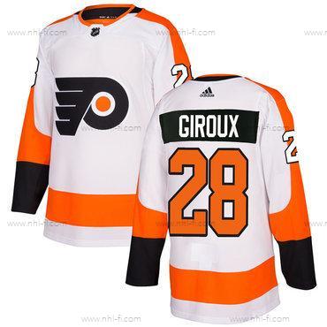 Adidas Philadelphia Flyers #28 Claude Giroux Valkoinen Aito Ommeltu NHL Paita – Miesten