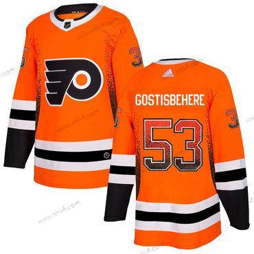 Adidas Philadelphia Flyers #53 Shayne Gostisbehere Oranssi Paita – Miesten