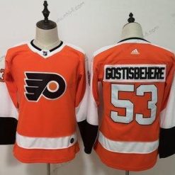 Adidas Philadelphia Flyers 53 Shayne Gostisbehere Oranssi Paita – Naisten