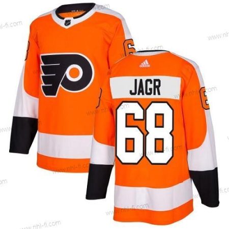 Adidas Philadelphia Flyers #68 Jaromir Jagr Oranssi Kotiottelu Aito Ommeltu NHL Paita – Miesten