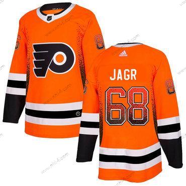 Adidas Philadelphia Flyers #68 Jaromir Jagr Oranssi Paita – Miesten