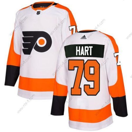 Adidas Philadelphia Flyers #79 Carter Hart Valkoinen Aito Ommeltu NHL Paita – Miesten