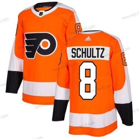 Adidas Philadelphia Flyers #8 Dave Schultz Oranssi Kotiottelu Aito Ommeltu NHL Paita – Miesten