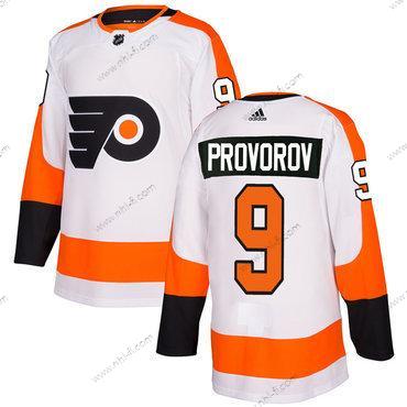 Adidas Philadelphia Flyers #9 Ivan Provorov Valkoinen Aito Ommeltu NHL Paita – Miesten