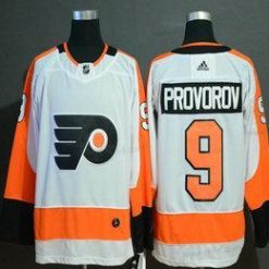 Adidas Philadelphia Flyers #9 Ivan Provorov Valkoinen Ommeltu NHL Paita – Miesten