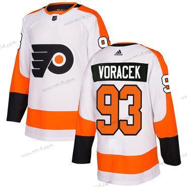 Adidas Philadelphia Flyers #93 Jakub Voracek Valkoinen Aito Ommeltu NHL Paita – Miesten