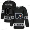 Adidas Philadelphia Flyers Räätälöidyt Musta Maajoukkue Logos Paita – Miesten