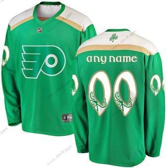 Adidas Philadelphia Flyers Räätälöidyt Vihreä 2019 St. Patrick’S Day Paita – Miesten