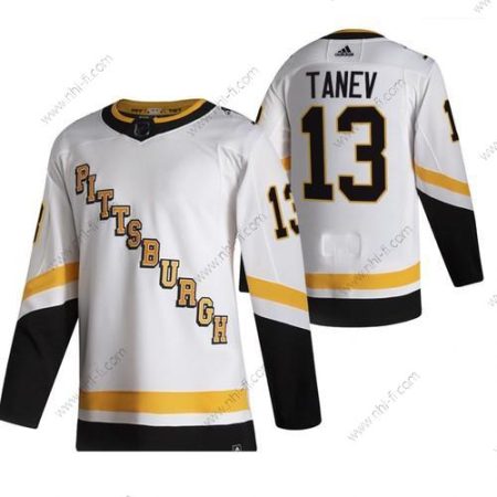 Adidas Pittsburgh Penguins #13 Brandon Tanev Valkoinen 2020-21 Käänteinen Retro Vaihtopaita NHL Paita – Miesten