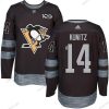 Adidas Pittsburgh Penguins #14 Chris Kunitz Musta 100th Vuosipäivä Ommeltu NHL 2017 Jääkiekko Paita – Miesten