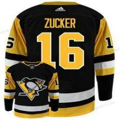 Adidas Pittsburgh Penguins #16 Jason Zucker Musta Ommeltu NHL Paita – Miesten