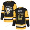 Adidas Pittsburgh Penguins #17 Bryan Rust Musta Paita – Miesten