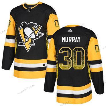 Adidas Pittsburgh Penguins #30 Matthew Murray Musta Paita – Miesten