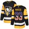 Adidas Pittsburgh Penguins #33 Greg Mckegg Musta Kotiottelu Aito USA Flag Ommeltu NHL Paita – Miesten