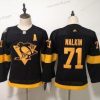 Adidas Pittsburgh Penguins 71 Evgeni Malkin Musta 2019 NHL Stadium Series Paita – Naisten