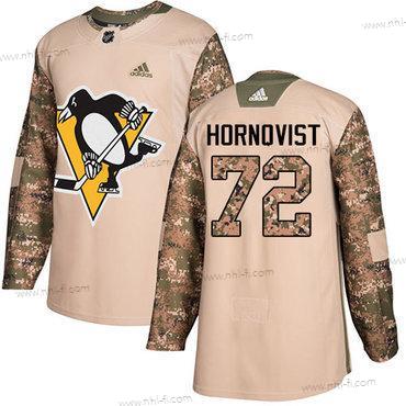 Adidas Pittsburgh Penguins #72 Patric Hornqvist Maastokuvio Aito 2017 Veterans Day Ommeltu NHL Paita – Miesten