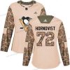 Adidas Pittsburgh Penguins #72 Patric Hornqvist Maastokuvio Aito 2017 Veterans Day Ommeltu NHL Paita – Naisten