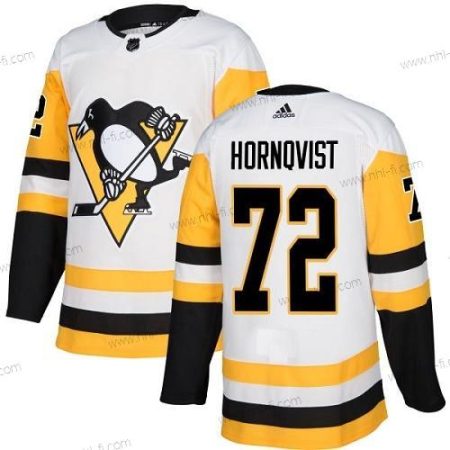 Adidas Pittsburgh Penguins #72 Patric Hornqvist Valkoinen Vaihtopaita Aito Ommeltu NHL Paita – Miesten